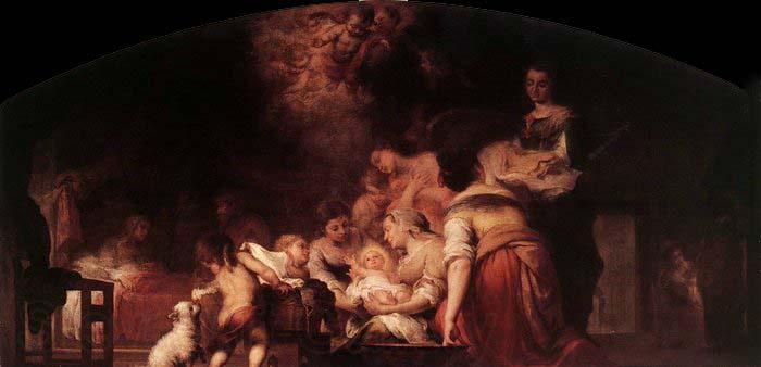Bartolome Esteban Murillo Birth of the Virgin France oil painting art